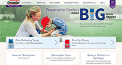 Desktop Screenshot of dermoplast.com